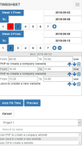 Monthly Timesheet PHP Script Screenshot 12