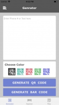 BAR Code Scanner - iOS Source Code Screenshot 1