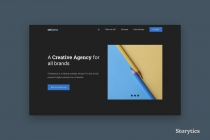 OneAgency - Portfolio HTML Template Screenshot 6