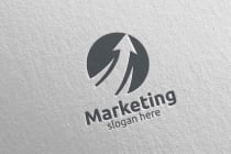 Marketing Financial Advisors Logo Design Template  Screenshot 3