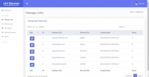 Ajax Saas Urlshortener With Admin Panel Screenshot 4