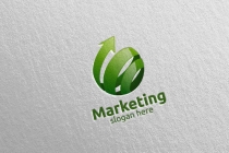 Marketing Financial Advisor Logo Design Screenshot 4