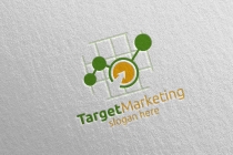 Target Marketing Financial Advisor Logo Design Screenshot 4