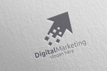 Digital Marketing Financial Advisor Logo Design Screenshot 3