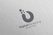 Digital Marketing Financial Advisor Logo Design Screenshot 3