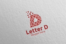 Bubble Letter D For Digital Marketing Logo Screenshot 1