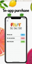 Fruit Tic Tac Toe - Full iOS App Source Code Screenshot 1