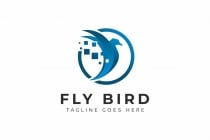 Fly Bird Logo Screenshot 1