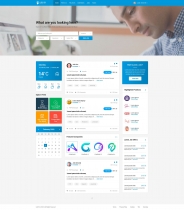 Link Em - Professional Network Platform PSD Screenshot 3