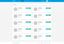 Link Em - Professional Network Platform PSD Screenshot 5