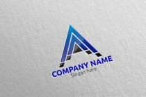 Arrow Letter A Logo Design Screenshot 5