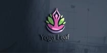 Meditation Leaf Logo Screenshot 4