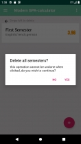 Simple GPA-calculator - Android App Template Screenshot 8