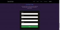 John Doe - HTML 5 Portfolio Template Screenshot 2