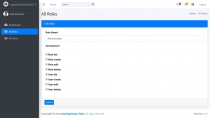 Laravel  AdminLTE3 With User Roles And Permissions Screenshot 4