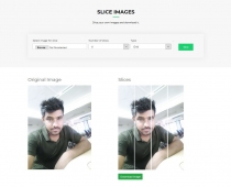 Image Slicer PHP Screenshot 2