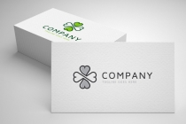 Infinity Clover  Logo Template Screenshot 1