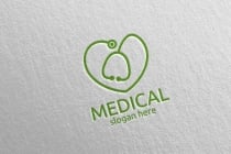 Love Cross Medical Hospital Logo Design Screenshot 4