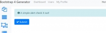 Bootstrap 4 Generator Screenshot 10