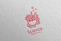 Science And Research Lab Logo Design Screenshot 2