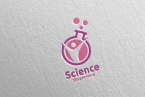 Science And Research Lab Logo Design Screenshot 2