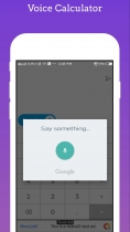Voice Calculator Android App Source Code Screenshot 1