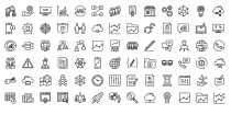 Web And Content Marketing Isolated Vector Icons  Screenshot 2