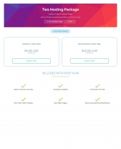 Flip Hosting Cart - WHMCS Order Form Template Screenshot 4