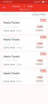 Bus Booking - Android Studio UI Template Screenshot 2