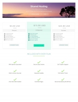 Flat Hosting Cart - WHMCS Order Form Template Screenshot 1