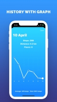 Pedometer - Step Counter iOS Template Screenshot 2