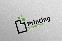 Paper Printing Company Logo Screenshot 4