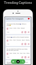 Caption For Instagram Android Source Code Screenshot 2