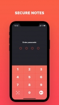 Secure Notes - iOS App Source Code Screenshot 2