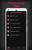 Women Workout - Android App Template Screenshot 1