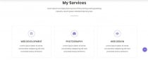 Hanif Personal Portfolio Template Screenshot 3