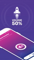 Volume Booster - Android App Source Code Screenshot 2