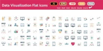  Data Visualization Vector icons Screenshot 1