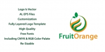 Fruit Orange Logo Screenshot 3