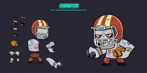 Male Zombie 2D Game Character Sprites 02 Screenshot 1