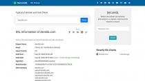 SecureSL - Website SSL Certificate Checker Script Screenshot 2
