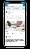 Ionic 5 LinkedIn Clone Template Screenshot 6