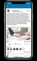 Ionic 5 LinkedIn Clone Template Screenshot 9