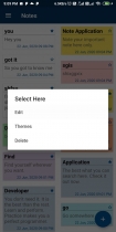 Notes - Android App Source Code Screenshot 4