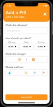Pill Reminder - Full SwiftUI App For iOS Screenshot 2