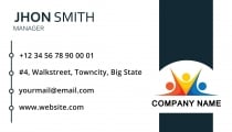 Corporate Business Card Screenshot 2