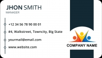 Corporate Business Card Screenshot 3