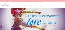 The Dance School - WordPress Theme Screenshot 2