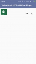 Music Player PDF Word Excel Android Source Code Screenshot 5