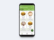 Atlantic Restaurant Android UI Template Screenshot 4